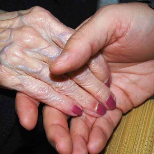 Seniorenhände
